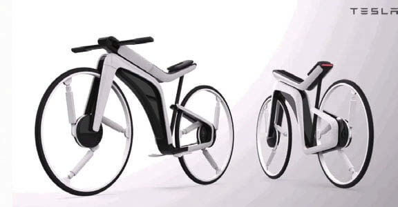 图片[1]-特斯拉概念电动自行车 Tesla Model B-果盐