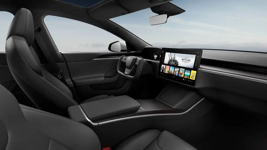图片[2]-新款特斯拉Model S发布 全新内饰未来感十足-智客