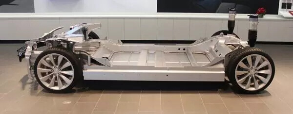 特斯拉Model S底盘结构深度解析
