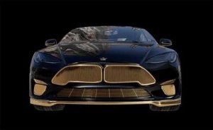 全球最贵Model S变身Model Excellence，24K金涂装全球限量99辆 - 数字指南